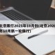 北京限行2021年10月份(北京2020年10月新一轮限行)